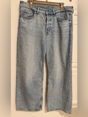 H&M - Baggy Wide. Loose Fit. Low Waist - Baggy Large - Size 6